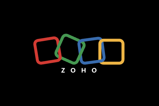 Zoho CRM logo dark png.